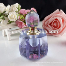Fábrica de cristal de vidro de perfume garrafa de luxo 100ml